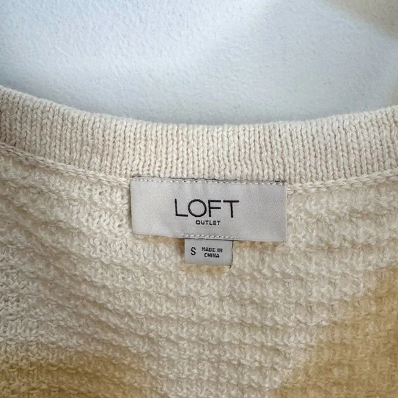 Loft Outlet Crochet Knit Ruffle Tank - Picture 5 of 6